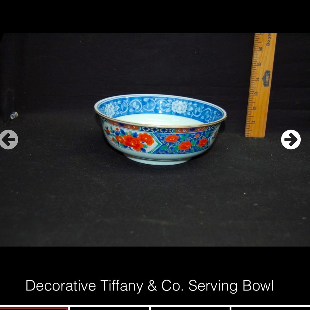 TIFFANY & Co decorative bowl